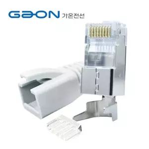 가온전선 RJ-45 커넥터 Cat.6A 100개입 CO-MP-56A  CAT.6A Crimp Tool 전용