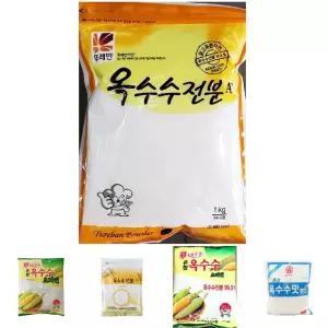 (1K) 옥수수전분 뚜레반/옥수수/전분/가루/가정용/다용도/매장/부침용/업소용/요리용/음식점/조리용/튀김용
