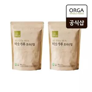 [올가][올가] ORGA 국산 유기농 100퍼센트 미숫가루 호라산밀 400g x 2개