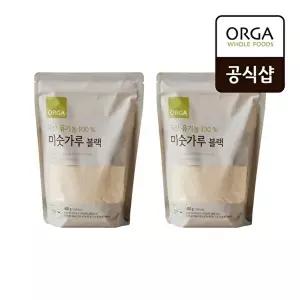 [올가][올가] ORGA 국산 유기농 100퍼센트 미숫가루 블랙 400g x 2개