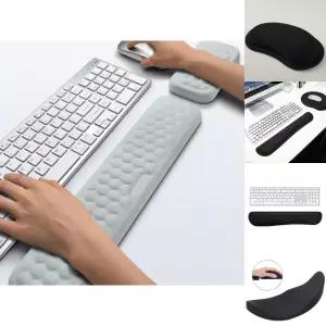 키보드 마우스 손목 받침대 세트 팜레스트 텐키리스/폭신/손목보호/손목받침/쿠션/패드/인체/공학/게이밍