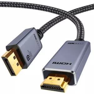 DP to HDMI 1.4 케이블 4K 30Hz (1m/1.5m/2m/3m/5m)