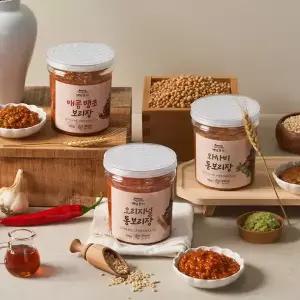 백년본가 집밥 만능 양념 매콤땡초 보리장 4종 