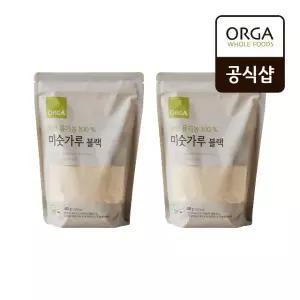 [올가] ORGA 국산 유기농 미숫가루 블랙 400g x 2개