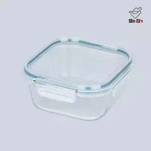 모든집기 두꺼운 내열유리 정사각형 오븐글라스 BPA Free 에어프라이어 전자렌지 오븐