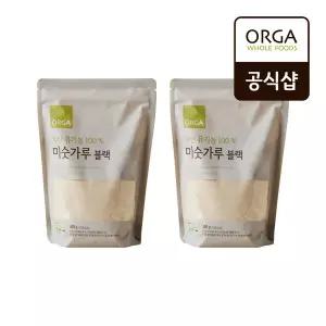 [올가] ORGA 국산 유기농 100% 미숫가루 블랙 400g x 2개