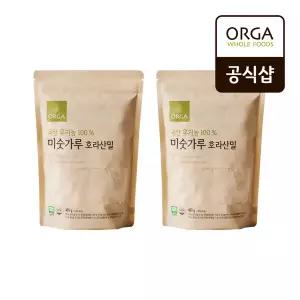 [올가] ORGA 국산 유기농 100% 미숫가루 호라산밀 400g x 2개