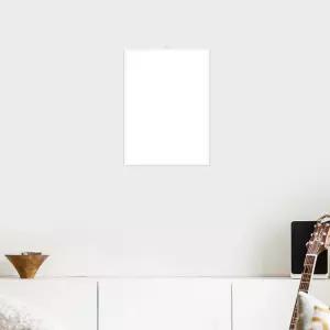 에스앤디자인 인테리어 심플리 화이트 사각 벽거울 화장대 교실 학교 현관 벽에 거는 벽걸이 거울