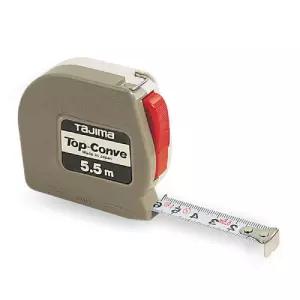 타지마-자동줄자 TOP-55(일반형) 5.5m (1EA)/정밀/.자석/줄자/코메론/간편/건축/목공/스트랩부착/자석