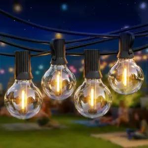 태양광 줄조명 태양열 전구 트리 정원등 LED 전등 라인 야외 조명 달빛구슬등 10구