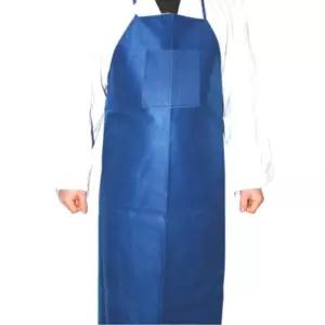 학교 실험실 연구원 코팅 부직포 앞치마 오염방지 안전한 과학실 현장