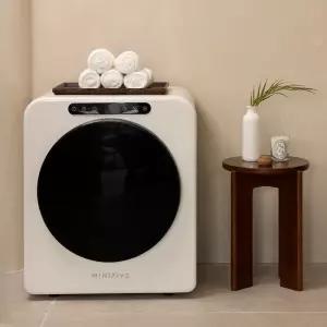 미니파이브 미니건조기 5KG 소형 원룸 빨래 수건 의류 건조기 아이보리/메탈