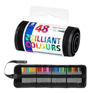 스테들러 트리플러스 화인라이너 334 RU48 롤케이스 문구사인펜 사인펜세트