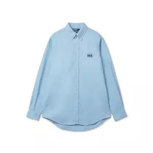 [폴로 랄프 로렌]POLO RALPH LAUREN 5%Pony Trio 클래식핏 오가닉 코튼 옥스포드 셔츠-블루 MNPOWOV1682...