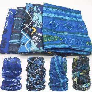 넥워머 기모 블루색계열멀티스카프 겨울 목워머 방한 가을 봄워머 자전거 오토바이 마스크 안감 따뜻한 스