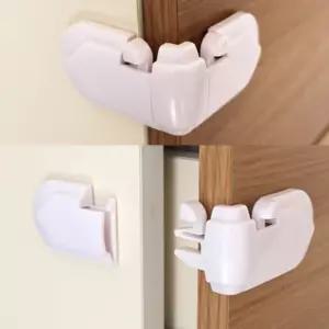 도어락 걸이 2P포장안전용품 유아안전 서랍걸이 문고리 도어걸이/잠금장치/안전장치/손보호/열림방지/고정