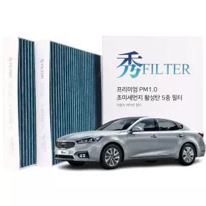 PM1.0 올뉴 K7 HEV YG 활성탄 에어컨필터 3개