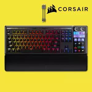 [국내정발] 커세어 갤리온 100 SD 스트림덱 LCD 게이밍 키보드