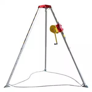 구조용 삼각대 인명구조 안전 리프팅 도르래 맨홀 작업용 구조장비