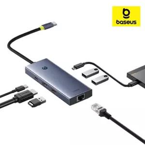 베이스어스 USB 허브 C타입 멀티 허브 원터치 스마트 미러링 7포트 울트라조이 시리즈