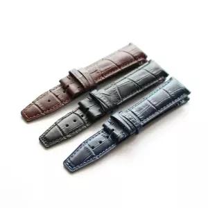 iwc 호환 시계줄 스트랩 악어 22mm 피노 가죽