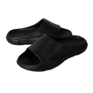 가볍고 편안한 낫소 데이 슬리퍼 블랙 흔하지않은 스포티 심플 심플한 착용감좋은 귀여운디자인 물놀이