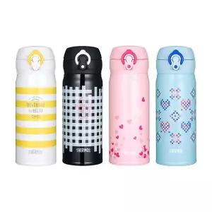 써모스 집 유치원 초등학교 원터치 텀블러 보온병 보냉병 JNL-403K 400ml 225256