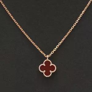 [중고명품] VCARN59M00 커넬리언 스위트 알함브라 목걸이