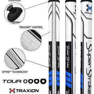 골프퍼터그립 퍼트 용품 그립 골프채 화이트 10 레드CLAW 골프 드라이버