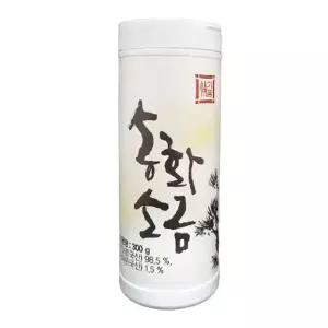 암웨이 정기품 송화소금 300g/ 구운 천일염과 국산 송화분