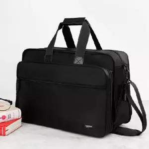 회사원 서류가방 비즈니스 확장형 노트북 남성 서류가방 캐주얼 출근용 가방 넉넉한 크로스 태블릿 가벼운