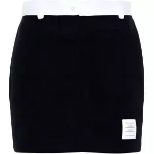 [톰브라운] 테크 트윌 미니 스커트 137614289