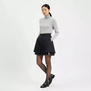 [톰브라운] 사선바 스커트 네이비 FGC402V 00626 415 152209836