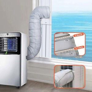 이동식 에어컨 배기 커버 증대 배관 단열 절전 파이프 호스 효율