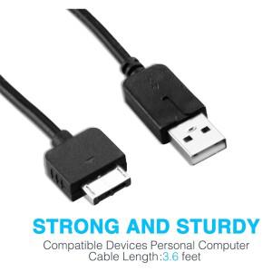 PlayStation PSV1000 호환  USB 데이터  전원 충전기 코드 PS Vita 게임 콘솔 어댑터 케이블 라인 1.2M