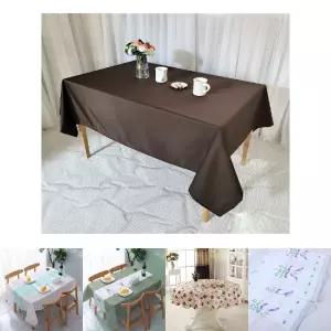 식탁보 테이블보 방수 식탁보 4인 방수 테이블보 6인용/대형/식탁포/북유럽/캠핑/엔틱/테이블/보호/두꺼운