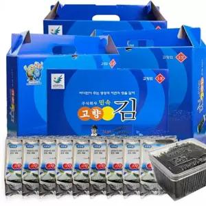 국내산 민속김 민속 조미김 고향김 3호 15gX40봉 선물세트 도시락김