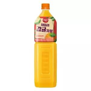 해태 과일촌 데일리 감귤자몽 1.5L 12개