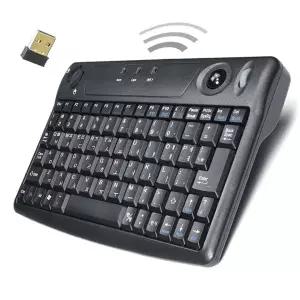키보드코리아 무선 트랙볼 미니키보드 R4000FT 78키