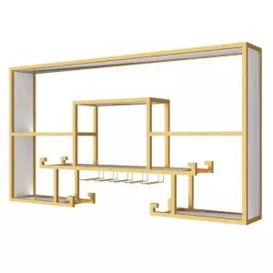 양주 사케 선반 진열장 매장 업소용 벽걸이 장식장 보관함 술 진열대 인테리어 거치대 위스키