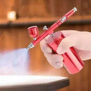 에어브러쉬 휴대용 충전식 펌프 공예 미술 다용도 마커 용품 도구 핸디형 소형 미니