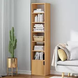 코너 틈새 책장 슬림 교과서 책꽂이 카페 정리함 서재 수납함 도어형 거실 공간활용