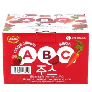 델몬트 ABC 주스 240ml 12개입 1개