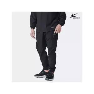 [아웃도어스/코몽트]남성 밴딩 조거 카고 팬츠 블랙