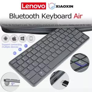 호환  레노버 샤오신 에어 무선 블루투스 키보드 3개 기기 연결 윈도우10 OS15 안드로이드10 노트북 패드