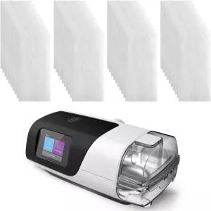 ResMed AirSense 11 기기용 CPAP 필터 40개입 프리미엄 일회용 교체 표준 초미세 (S11 기기용)