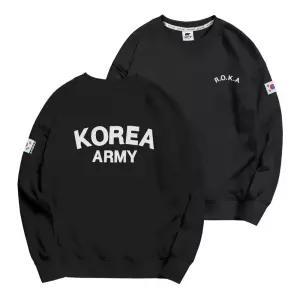 코리아 아미 로카 맨투맨 군인 옷 ROKA 티