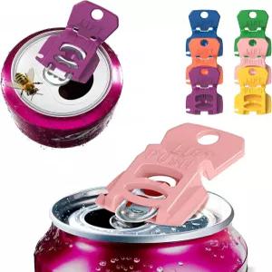 캔가드 12팩 캔 뚜껑 - 쉬운 탭 오프너가 있는 커버 탄산음료 맥주 콜라용 버그 쉴드 파티의 먼지 바비큐