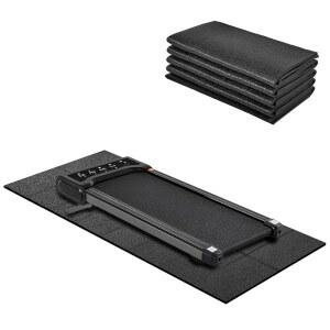 트레드밀 매트, 카펫 원목 바닥용 5피트 2.5인치, 6mm 두께 운동 기구 매트, 워킹 패드, 스핀 바이크, 타원 트레이너, 로잉 머신과 호환 가능