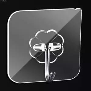 벽에붙이는고리 초강력 무타공 접착식 후크 걸이 고정 투명 식후크 다용도 무타 욕실 매직 흡착식